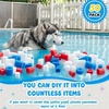image:imageFrienda 50 Pcs Pool Noodle Bits 118236 Dia Pastel ColorsIndependence Day Colors