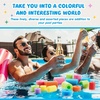 image:imageFrienda 50 Pcs Pool Noodle Bits 118236 Dia Pastel ColorsMacaron Colors