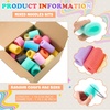 image:imageFrienda 50 Pcs Pool Noodle Bits 118236 Dia Pastel ColorsRegular Colors