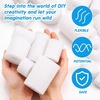 image:imageFrienda 50 Pcs Pool Noodle Bits 118236 Dia Pastel ColorsWhite