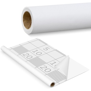 image:imageFrienda 236in x 492ft Peel and Stick Wallpaper Liner Prepasted Contact Paper Vinyl Wrap Self Stick Wallpaper Liner for Textured Walls Removable Bathroom Ceiling Bedroom White236in X 492ft