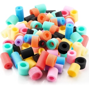image:imageFrienda 50 Pcs Pool Noodle Bits 118236 Dia Pastel ColorsRegular Colors