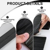image:imageFrienda 8 Set Door Sweep Brush Bottom 1 x 36 Inch BlackBlack