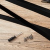image:imageFrienda 8 Set Door Sweep Brush Bottom 1 x 36 Inch BlackBlack