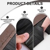 image:imageFrienda 8 Set Door Sweep Brush Bottom 1 x 36 Inch BlackBrown