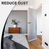 image:imageFrienda 8 Set Door Sweep Brush Bottom 1 x 36 Inch BlackGray