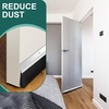 image:imageFrienda 8 Set Door Sweep Brush Bottom 1 x 36 Inch BlackSilver