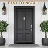 image:imageFrienda 8 Set Door Sweep Brush Bottom 1 x 36 Inch BlackSilver