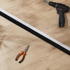 image:imageFrienda 8 Set Door Sweep Brush Bottom 1 x 36 Inch BlackWhite