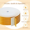 image:imageFrienda 1In x 14In x 33Ft Weather Stripping Door Seal Strip High Density Foam Tape Adhesive Insulation Tape Door Weatherproof Soundproofing Insulation Strip Roll for Air Conditioning Window12In x 14In x 33Ft