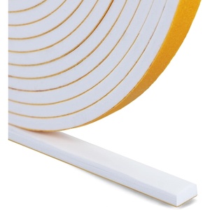 image:imageFrienda 1In x 14In x 33Ft Weather Stripping Door Seal Strip High Density Foam Tape Adhesive Insulation Tape Door Weatherproof Soundproofing Insulation Strip Roll for Air Conditioning Window12In x 14In x 33Ft