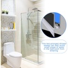 image:imageFrienda 2 Pack 325 Inch Rv Shower Vinyl Sweep and Seal Bevel Edge26 Inch