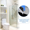 image:imageFrienda 2 Pack 325 Inch Rv Shower Vinyl Sweep and Seal Bevel Edge26 Inch