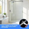 image:imageFrienda 2 Pack 325 Inch Rv Shower Vinyl Sweep and Seal Bevel Edge26 Inch
