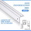 image:imageFrienda 2 Pack 325 Inch Rv Shower Vinyl Sweep and Seal Bevel Edge325 Inch