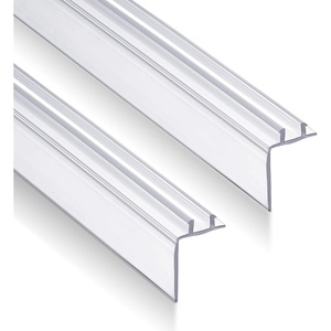image:imageFrienda 2 Pack 325 Inch Rv Shower Vinyl Sweep and Seal Bevel Edge325 Inch