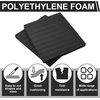 image:imageFrienda 2 Pcs Polyethylene Foam Sheet 18 x 16 x 15 Inch Cuttable Foam Inserts for Pads Toolbox Polyethylene Insert Packing Block Padding for Crafts Toolbox Storage Black