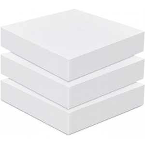 image:imageFrienda 3 Pack 4 x 25 x 25 Upholstery High Density Foam Cushion4 x 25 x 25 Inch
